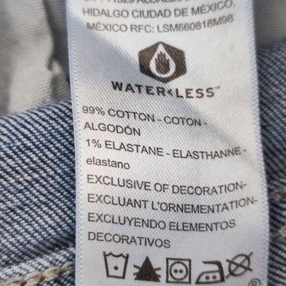 Signature by Levi Strauss jeans men's size W29/L30 (28) denim blue Regular Taper - Picture 8 of 15